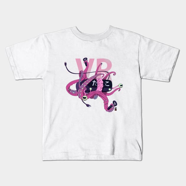 Tako VR Kids T-Shirt by Rhulen